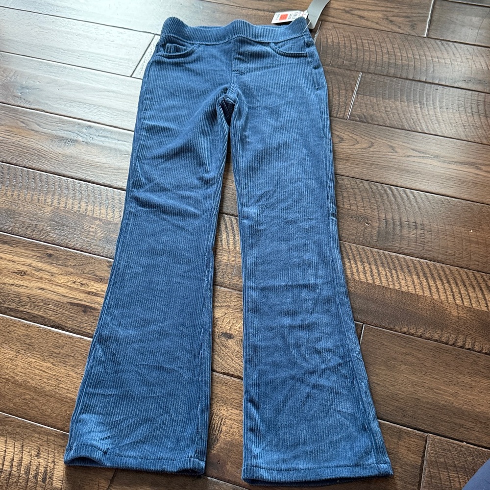 NWT Girls‎ Tractr blue Corduroy bootcut pants
